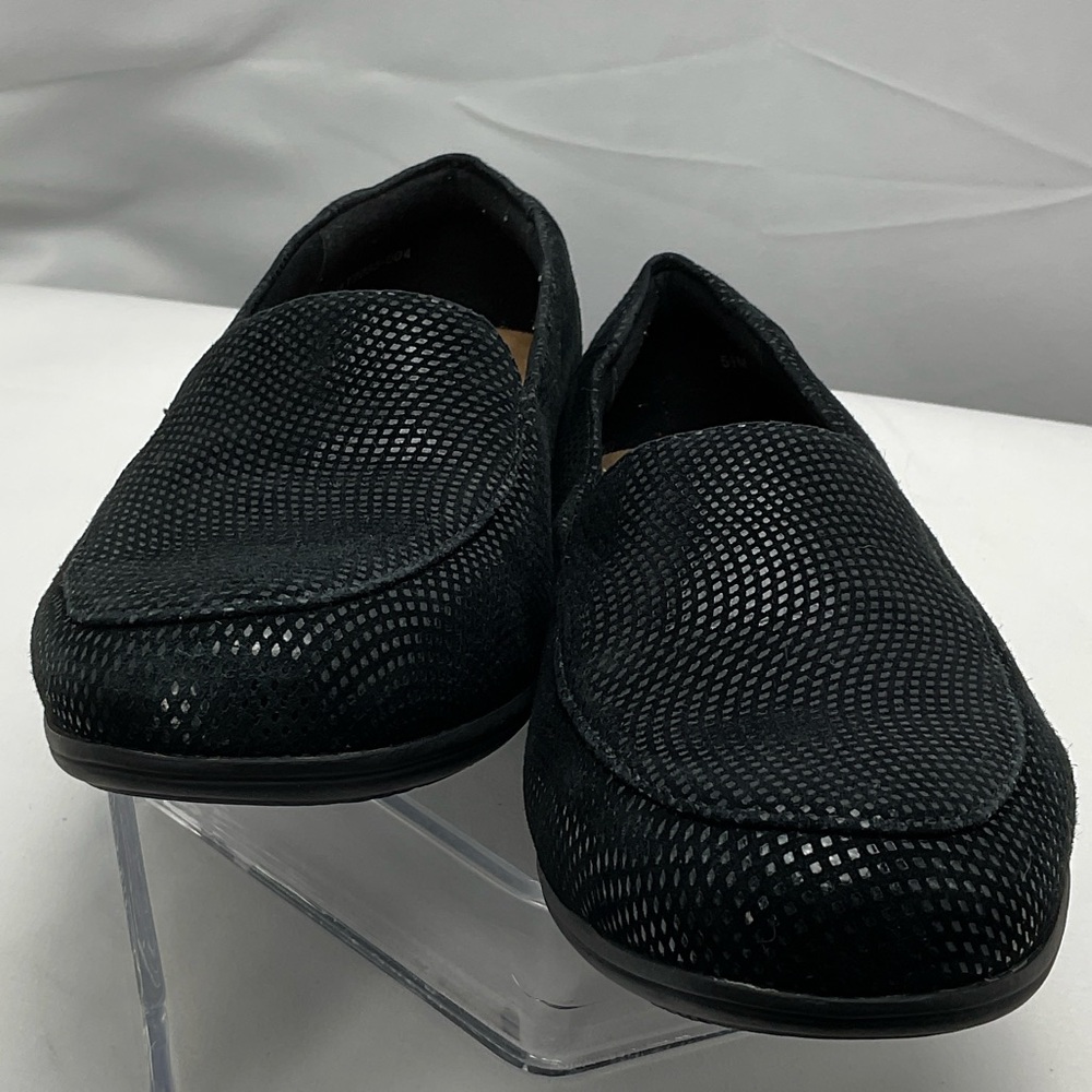 Trotters Black Jenn Mini‎ Dots Loafers Women’s Sz5.5 #0226